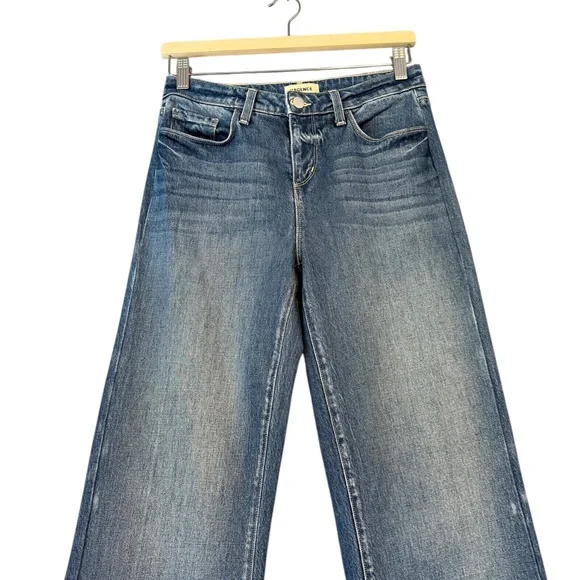L’Agence | Ariana High arise Wide Leg Jean Stockton Wash Size 25 - Picture 3 of 15